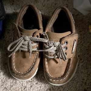 Little boy Sperrys